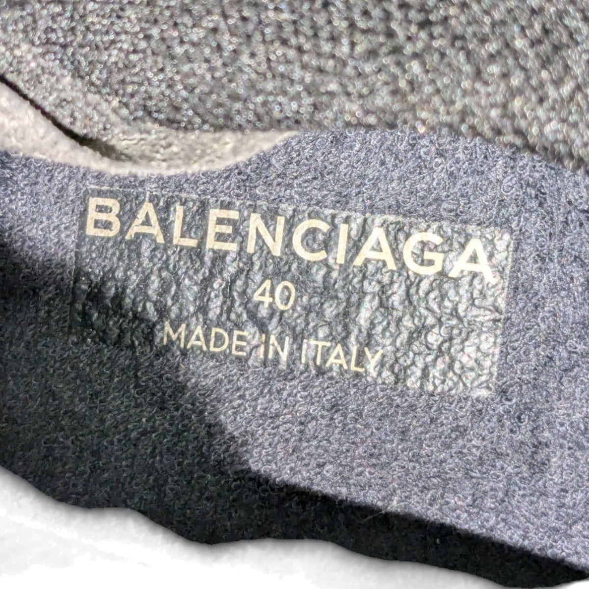 【良品】BALENCIAGA SPEED TRAINER 42 オールブラック BALENCIAGA(バレンシアガ) SPEED TRAINERソックスニーカー