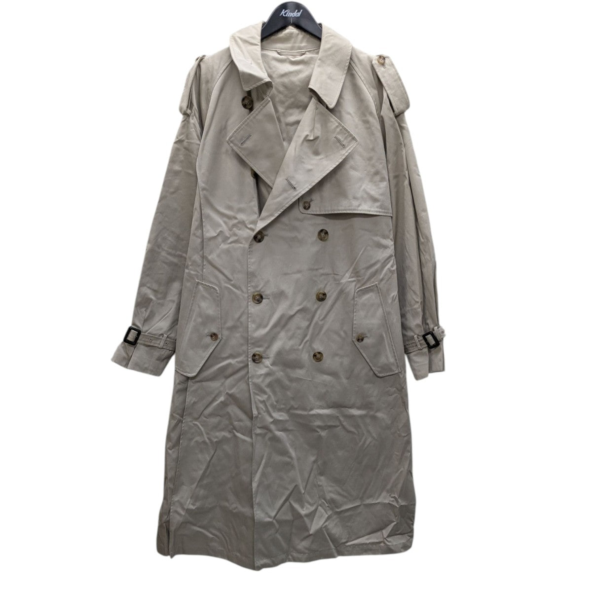 Stein 21AW オーバーサイズチェックコート stein | シュタイン OVERSIZED TRENCH COAT(GLEN CHECK
