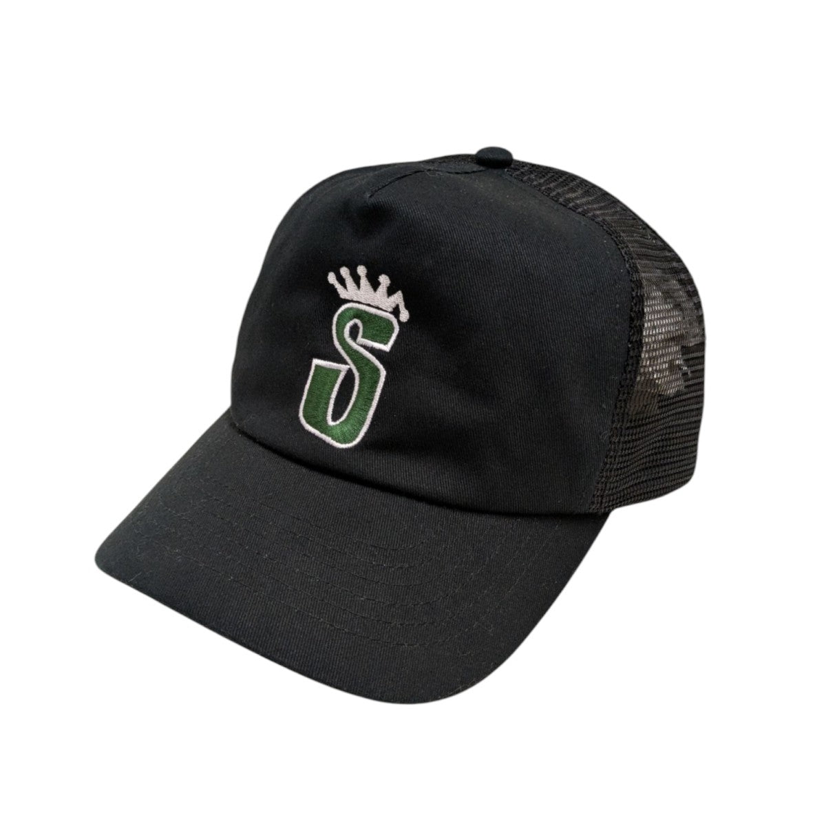 stussy(ステューシー) TRUCKER S CROWN CAPキャップ ブラック