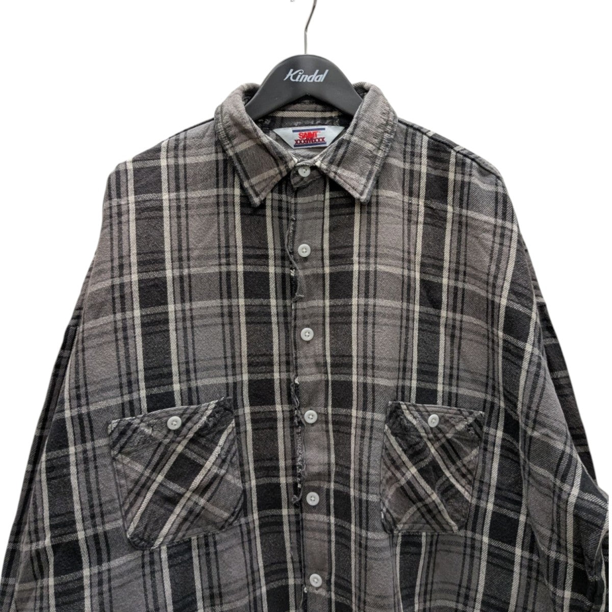 SAINT MICHAEL(セントマイケル) FRANNEL SHIRTチェックシャツSM-YS1