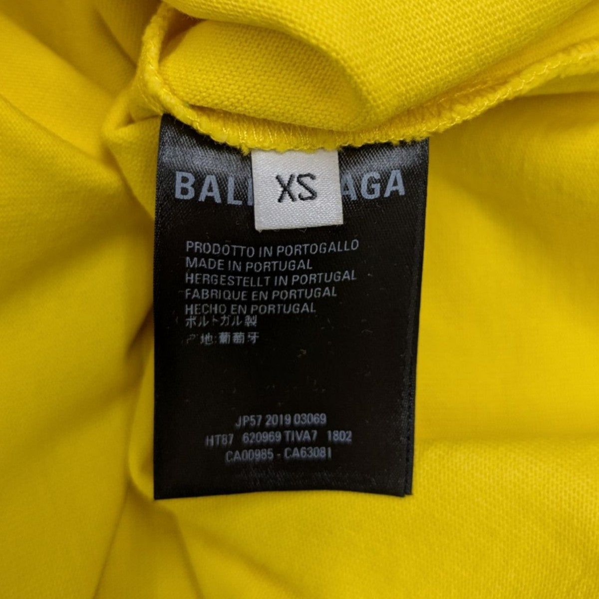 【直営店購入】BALENCIAGA 620969 TSVY7 プリントTシャツ 直営店購入】BALENCIAGA 620969 TSVY7 プリントTシャツ Balenciaga