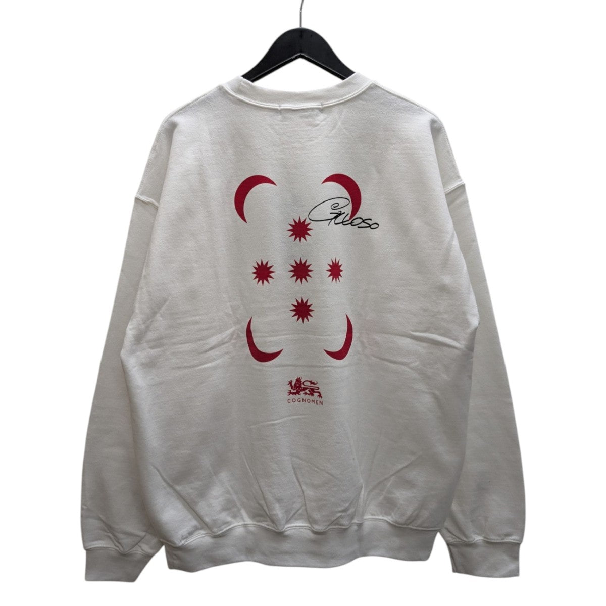 POESIA CONCRETA SWEAT SHIRTプリントスウェット