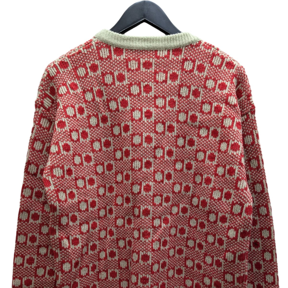 Jacquard Shetland Wool Roundneck セーター