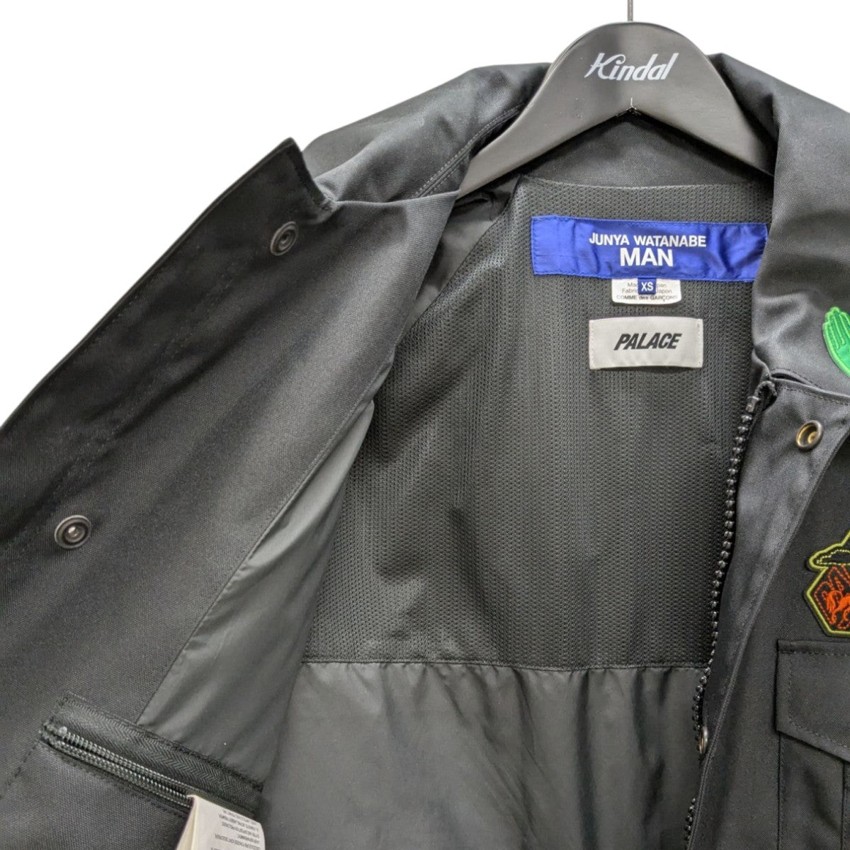 ジャンベ JUNYA WATANABE CDG×PALACE パッチ ジップジャケット WM-J013