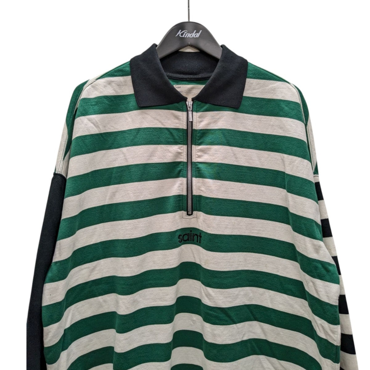 SAINT MICHAEL(セントマイケル) ラガーシャツSM-YS8-0000-C40 SM-YS8