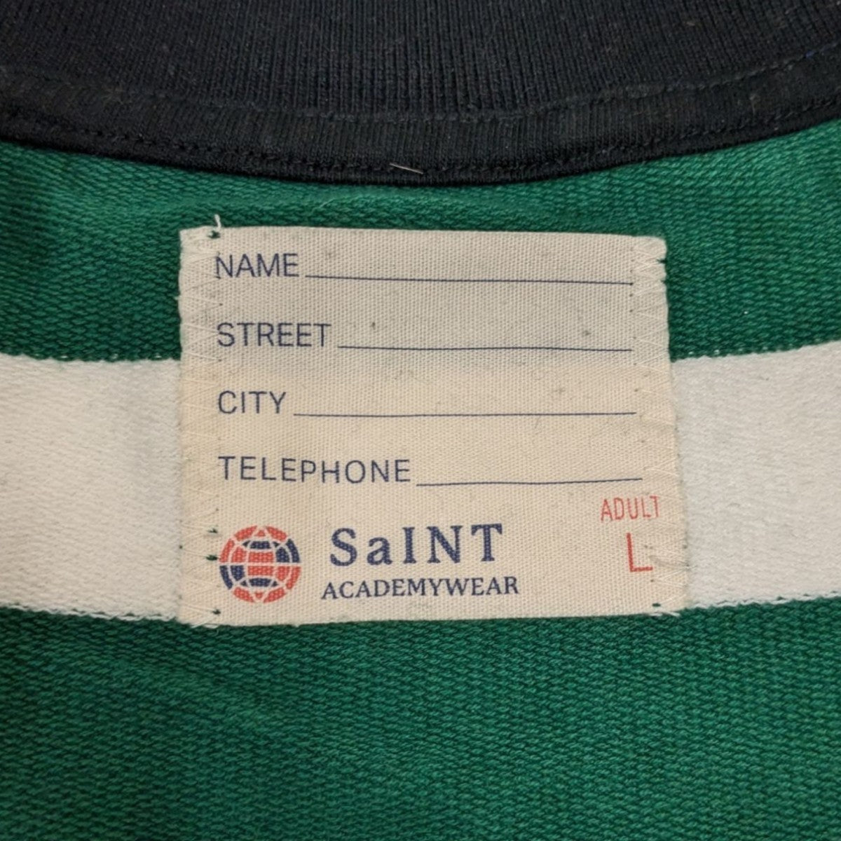 SAINT MICHAEL(セントマイケル) ラガーシャツSM-YS8-0000-C40 SM-YS8