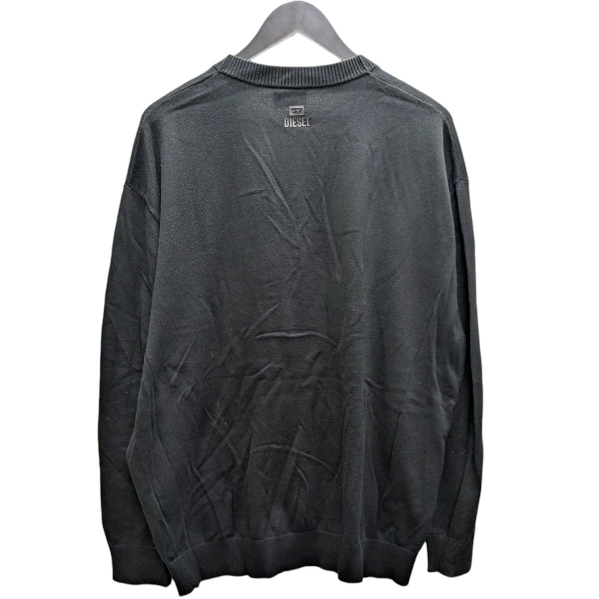 DIESEL(ディーゼル) コットンニットカーディガン ブラック サイズ M