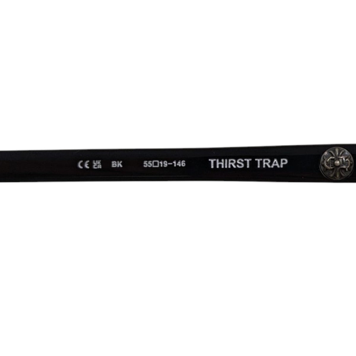CHROME HEARTS(クロムハーツ) THIRST TRAP眼鏡 ブラック｜【公式