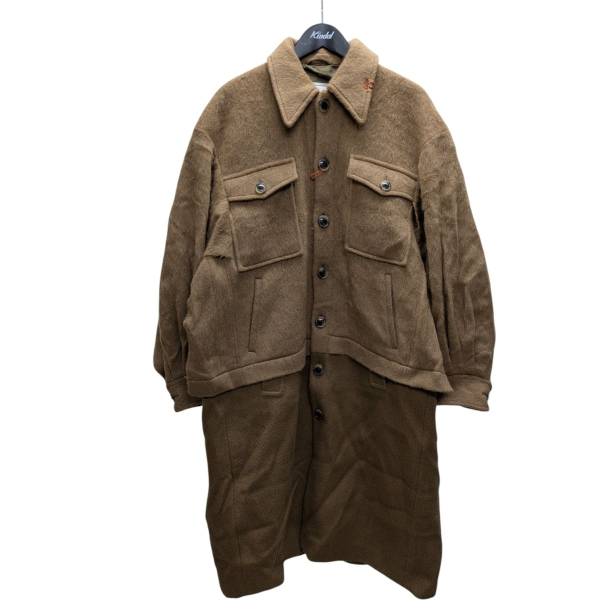 Maison MIHARA YASUHIRO(メゾンミハラヤスヒロ) ウールコートB07CT121