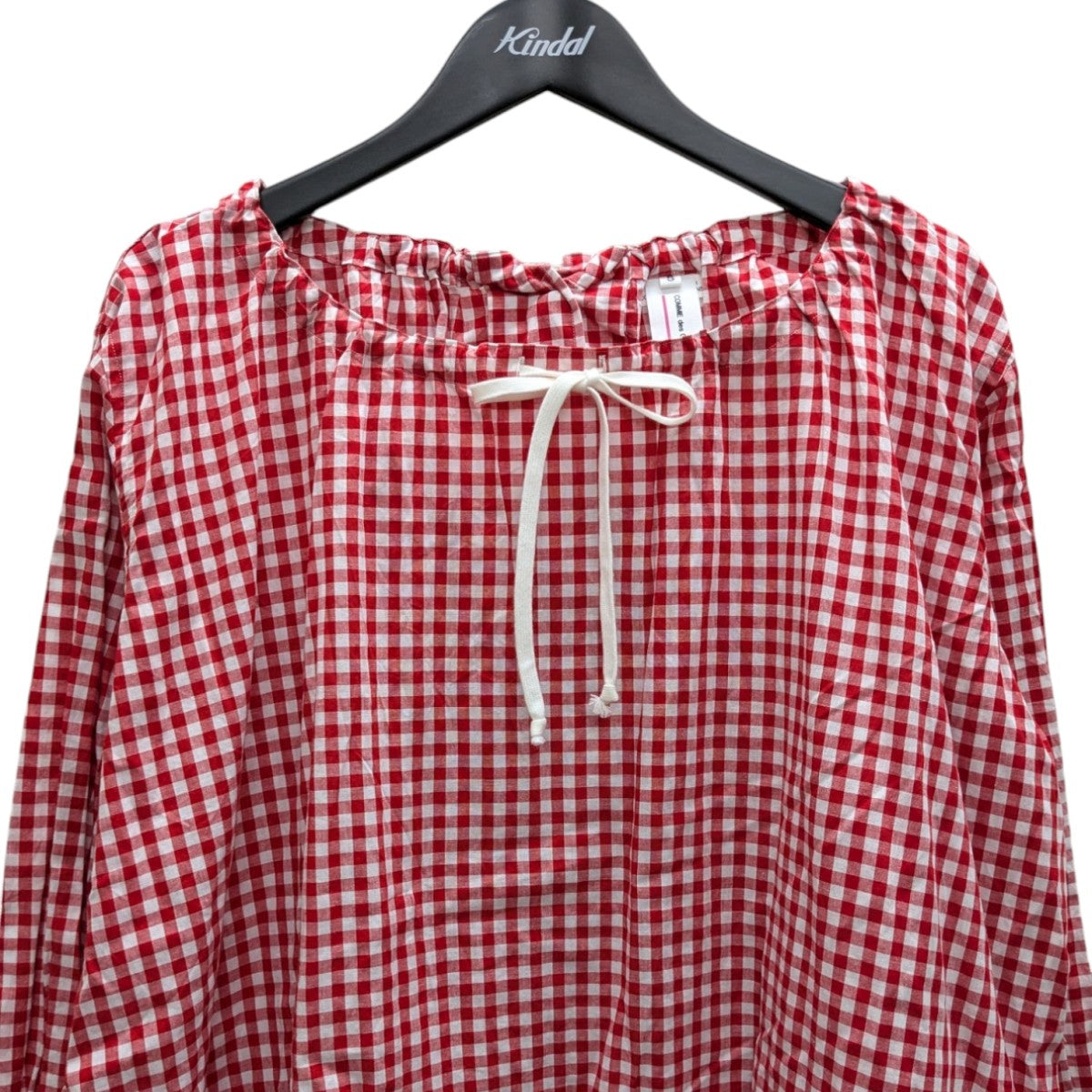 コムデギャルソンガールギンガムチェックワンピースS COMME des GARCONS GIRL(コムデギャルソンガール) ギンガム