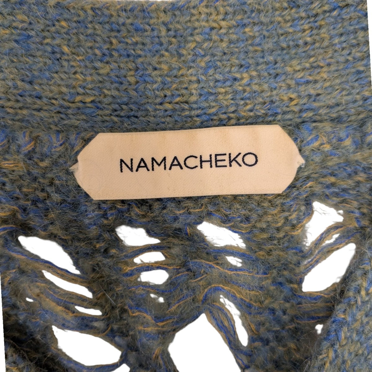 NAMACHEKO(ナマチェコ) 21AW参考価格 ￥138，600モヘアカーディガン