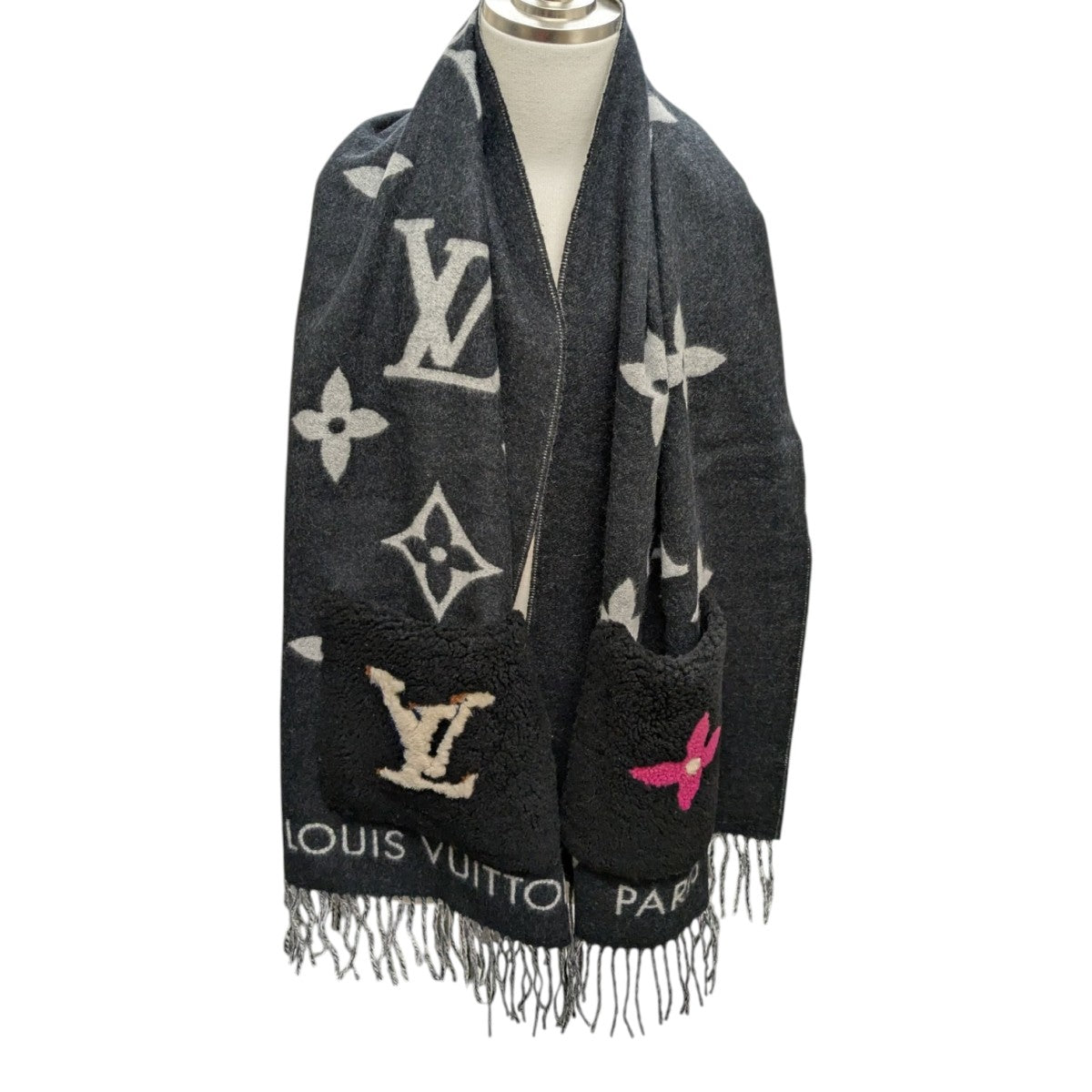 LOUIS VUITTON(ルイヴィトン) エシャルプ・レイキャビック ムートン