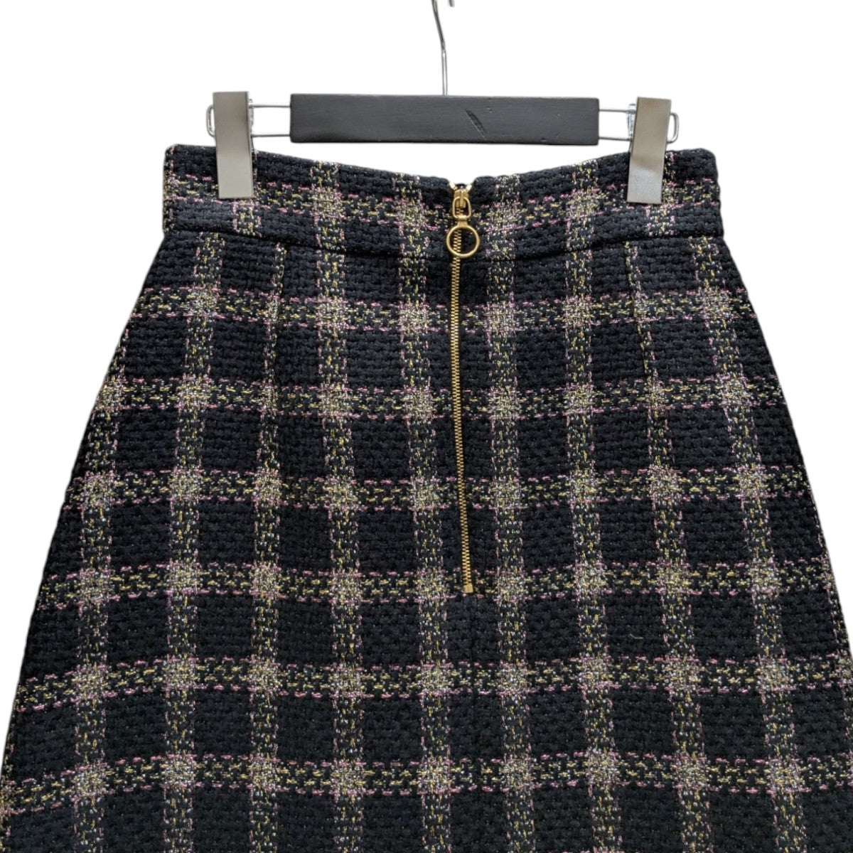 GUCCI スウェード　スカート グッチ スウェードセミタイトスカート