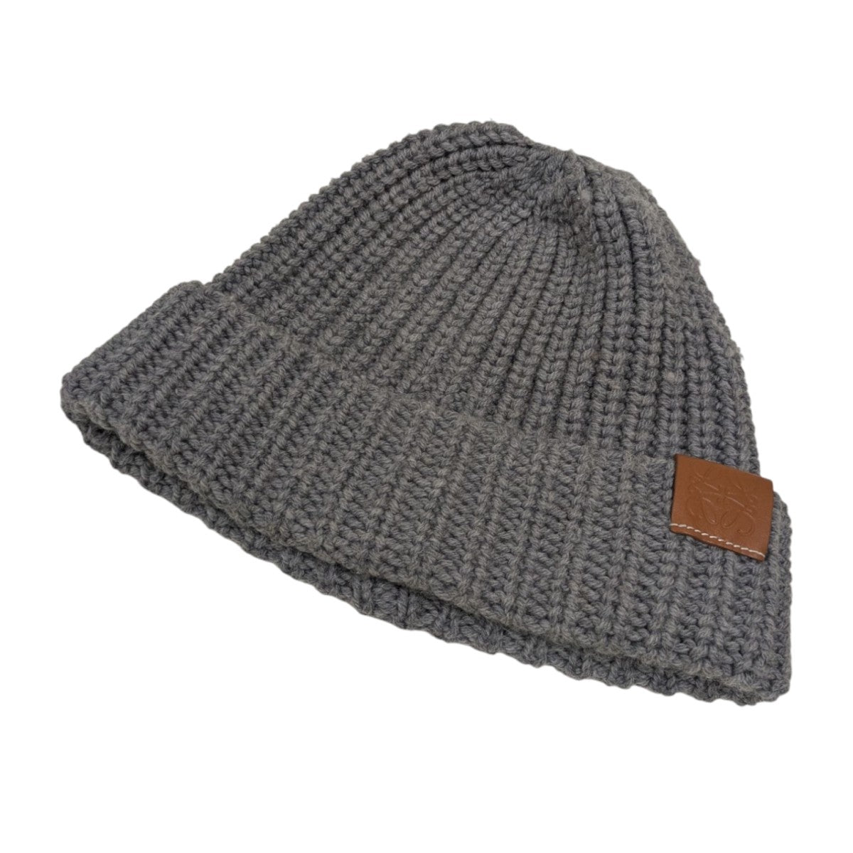 【未使用品】ロエベニット帽 LOEWE(ロエベ) ニット帽K000487XAH K000487XAH バイオレット