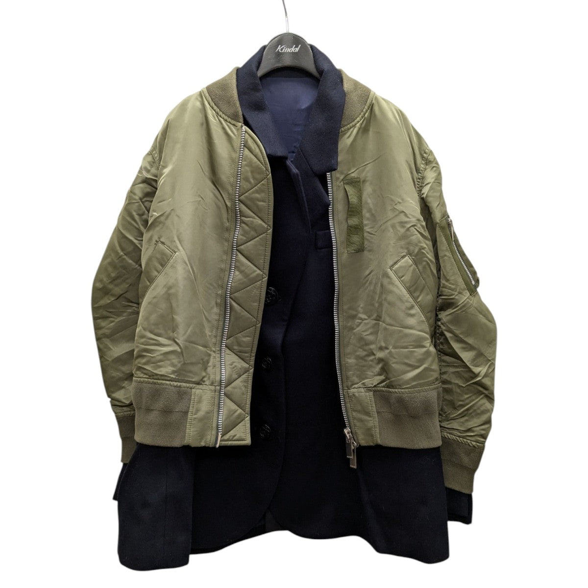 sacai(サカイ) ドッキングMA-1ジャケット19-04713 19-04713