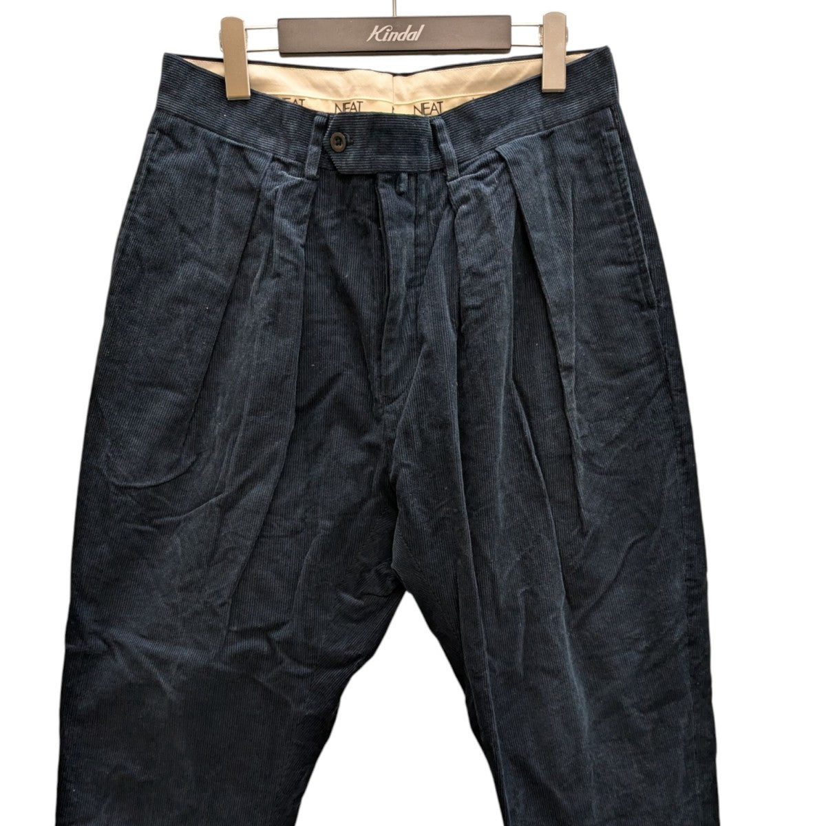 NEAT(ニート) コーデュロイ ワイドテーパード スラックス