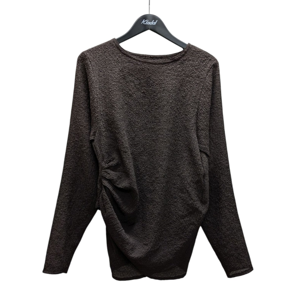 25SSDRAPED L S TOP長袖カットソーOA-SS25-JER-104-04