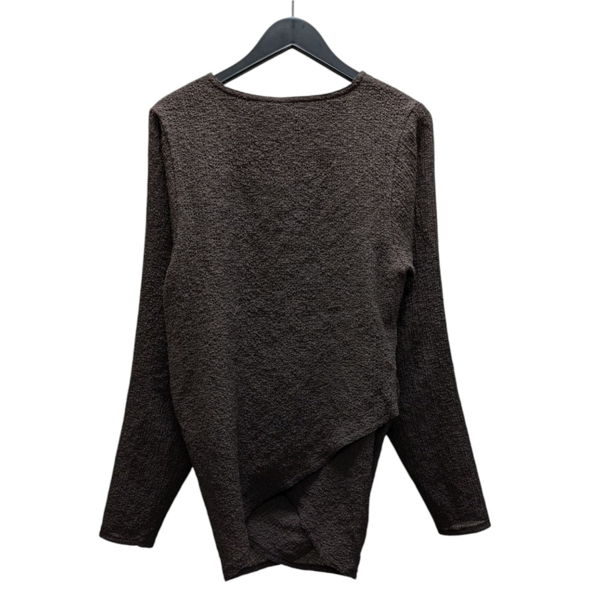Omar Afridi(オマールアフリディ) 25SSDRAPED L S TOP長袖