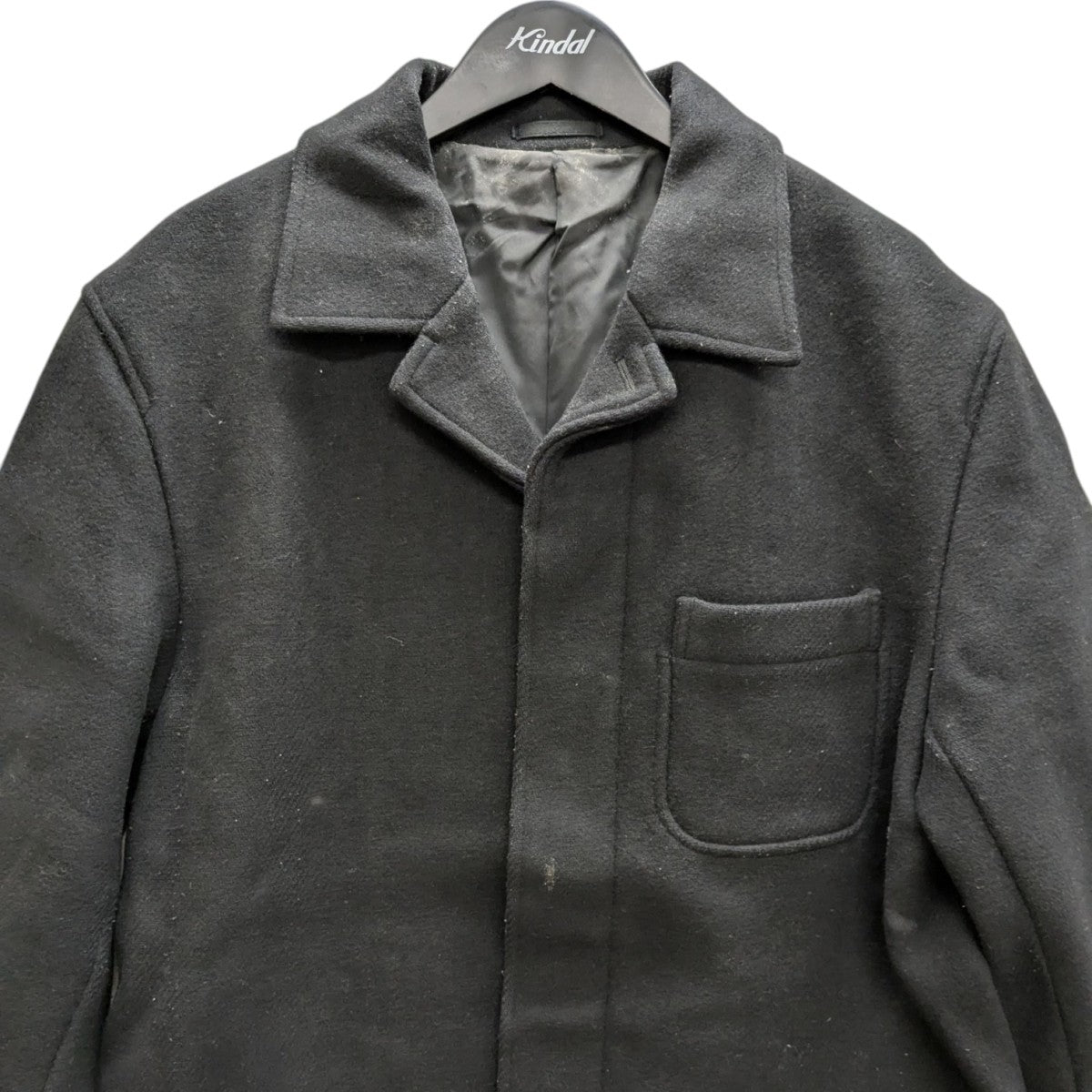 コムデギャルソンオムプリュス 25SS ウールギャバジン中×綿クロスジャケット COMME des GARCONS HOMME PLUS(コムデギャルソンオムプリュス