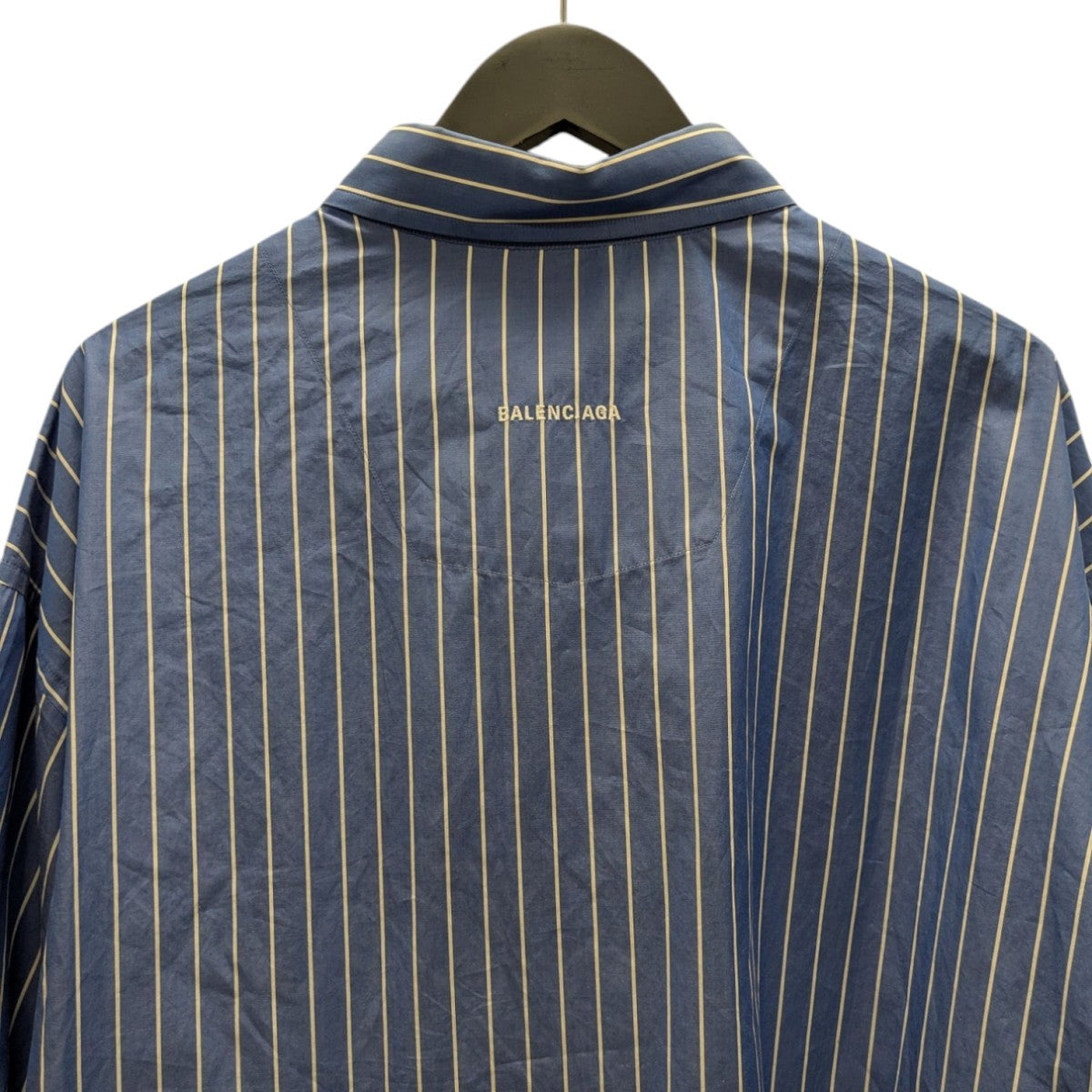 BALENCIAGA(バレンシアガ) ストライプシャツ 542175 ブルー
