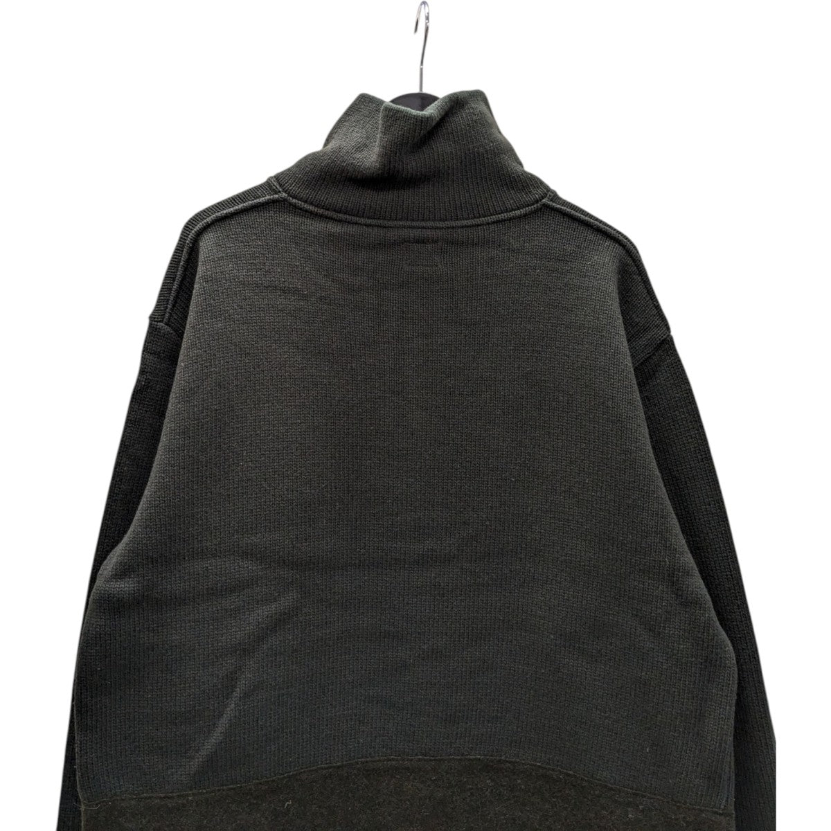 C.P. COMPANY フードニット切り替パーカー サイズ50 ネイビー C.P. COMPANY フードニット切り替パーカー サイズ50 ネイビー
