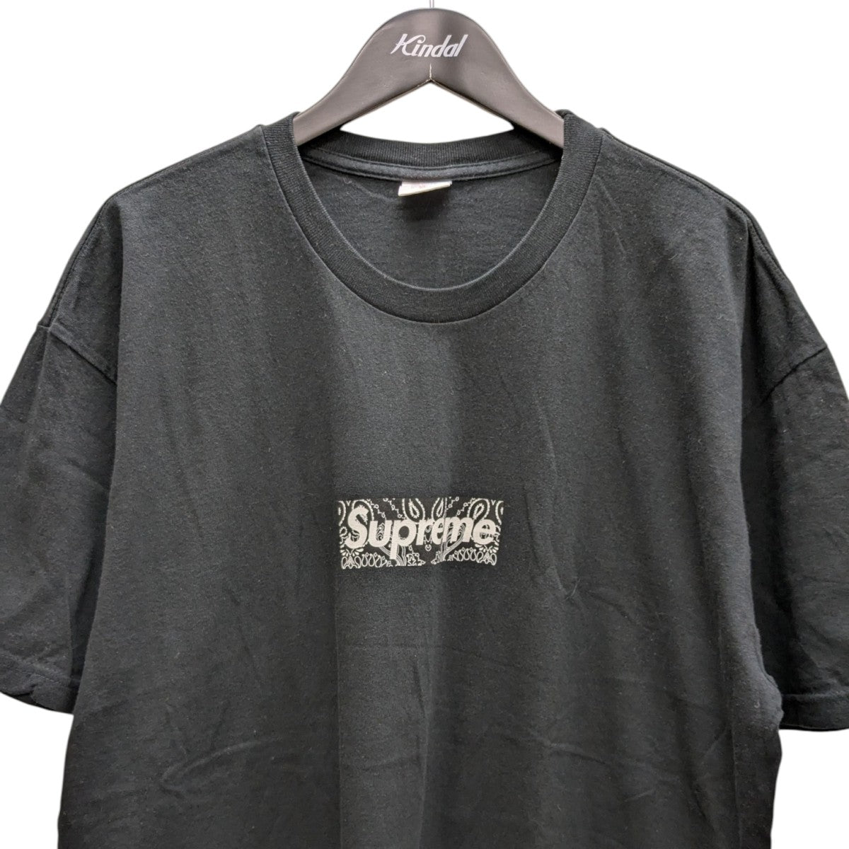 シュプリーム　バンダナ　ボックス　ロゴ　Tee S SUPREME(シュプリーム) 19AW Bandana box logo tee バンダナ