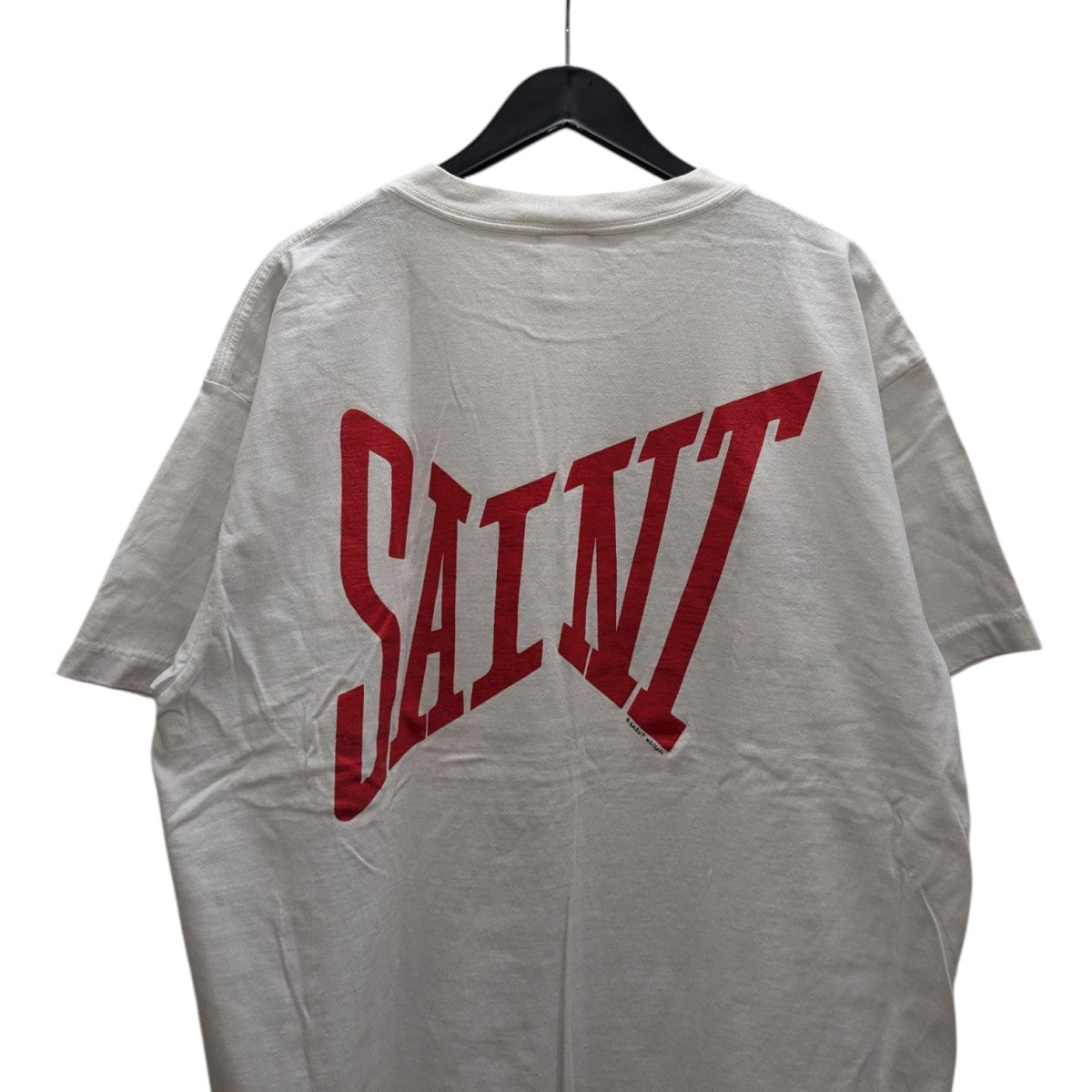 SAINT MICHAEL(セントマイケル) TEE logo embプリントTシャツSM