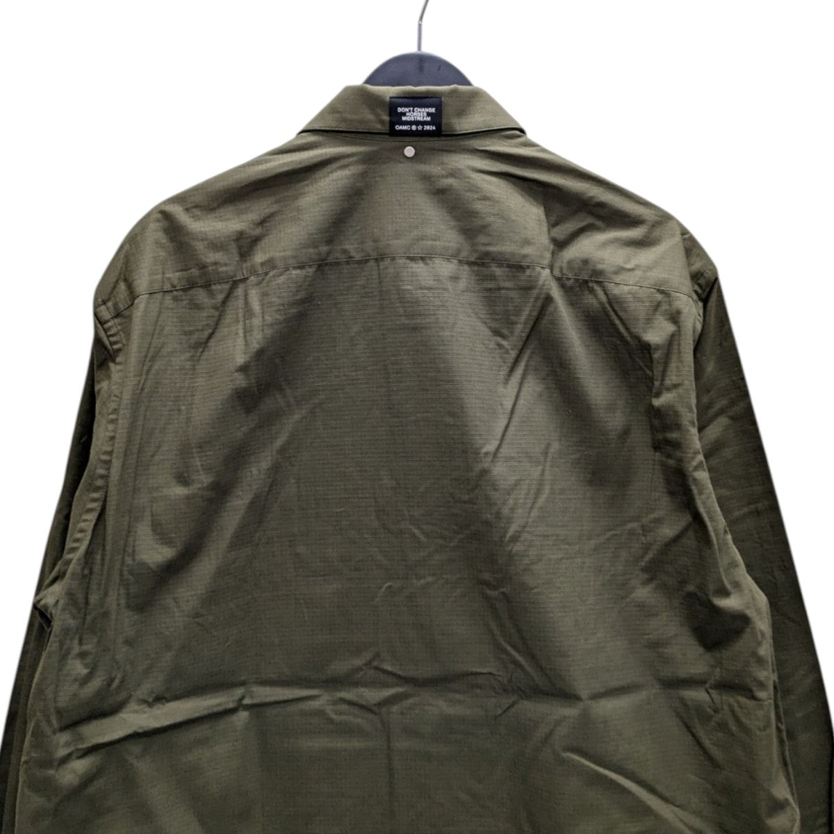 OAMC(オーエーエムシー) IAN SHIRTジップシャツ24E28OAU94 24E28OAU94