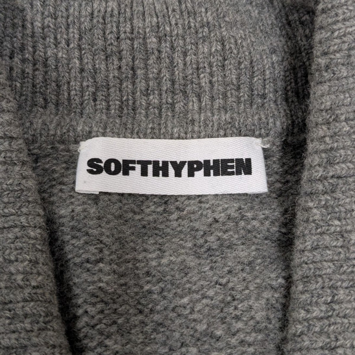 SOFTHYPHEN(ソフトハイフン) ニットポロシャツMGMNT243406-006