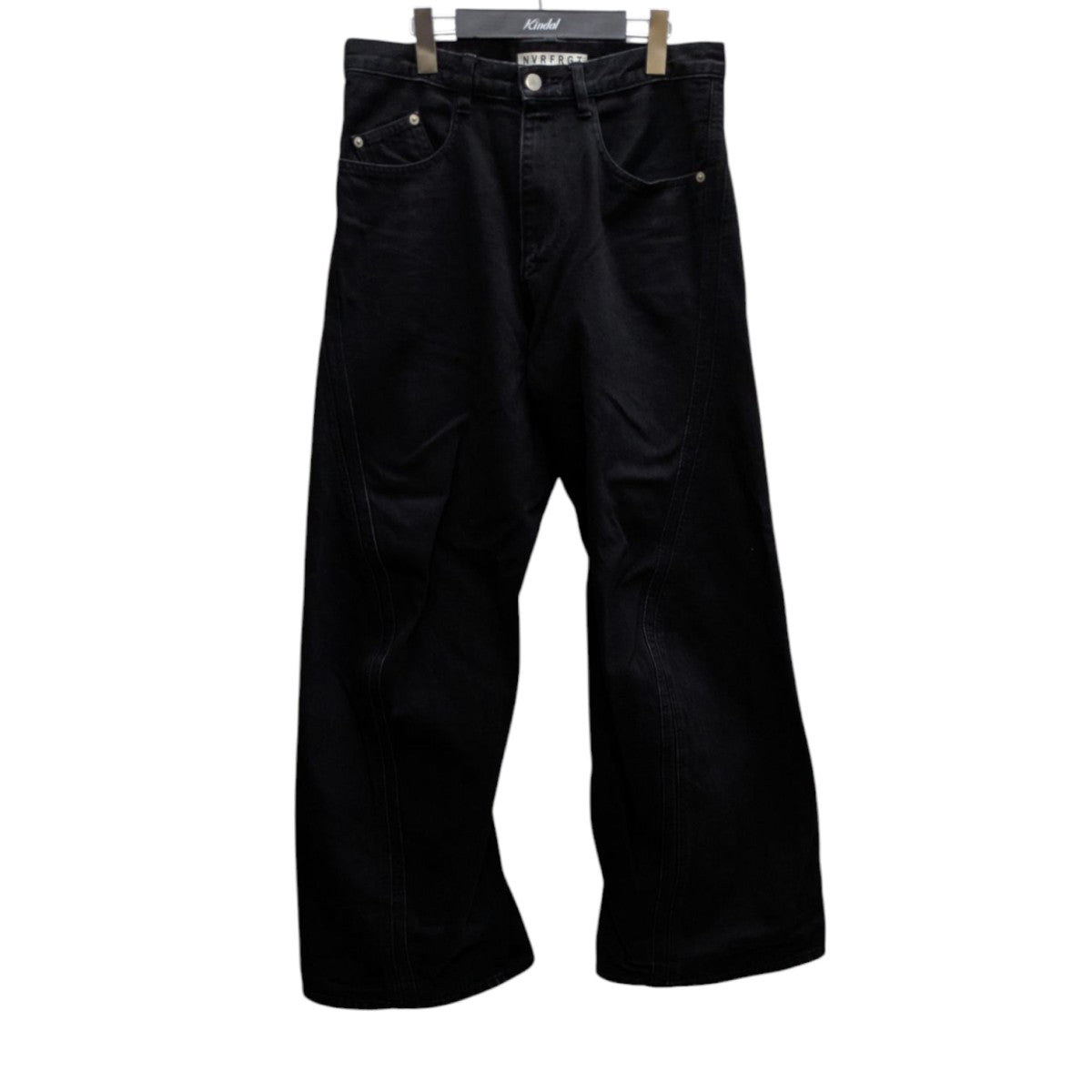 NVRFRGT(ネバーフォーゲット) 25SS 3D TWISTED WIDE LEG JEANS