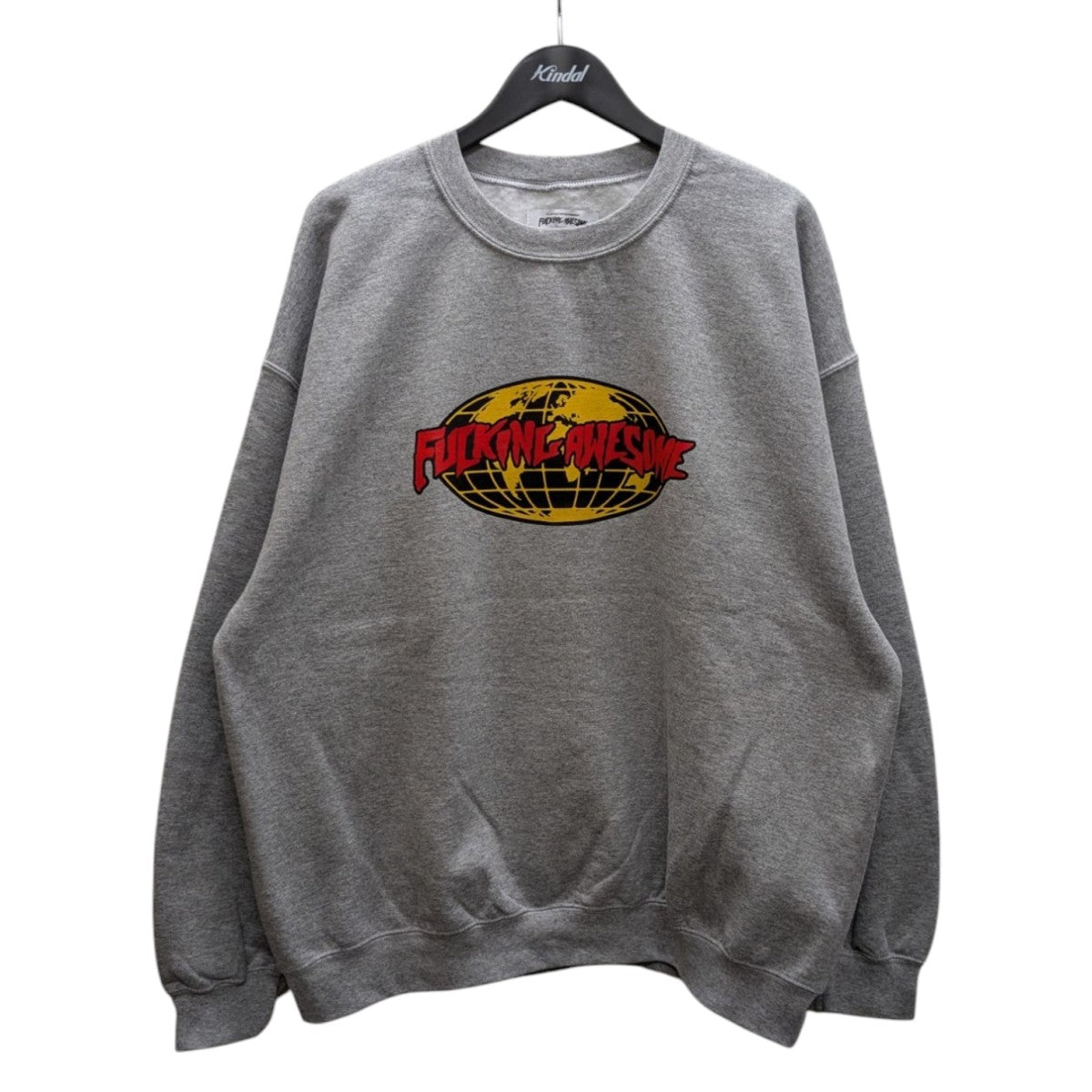 FA FA WORLD CREWプリントスウェット　トレーナー