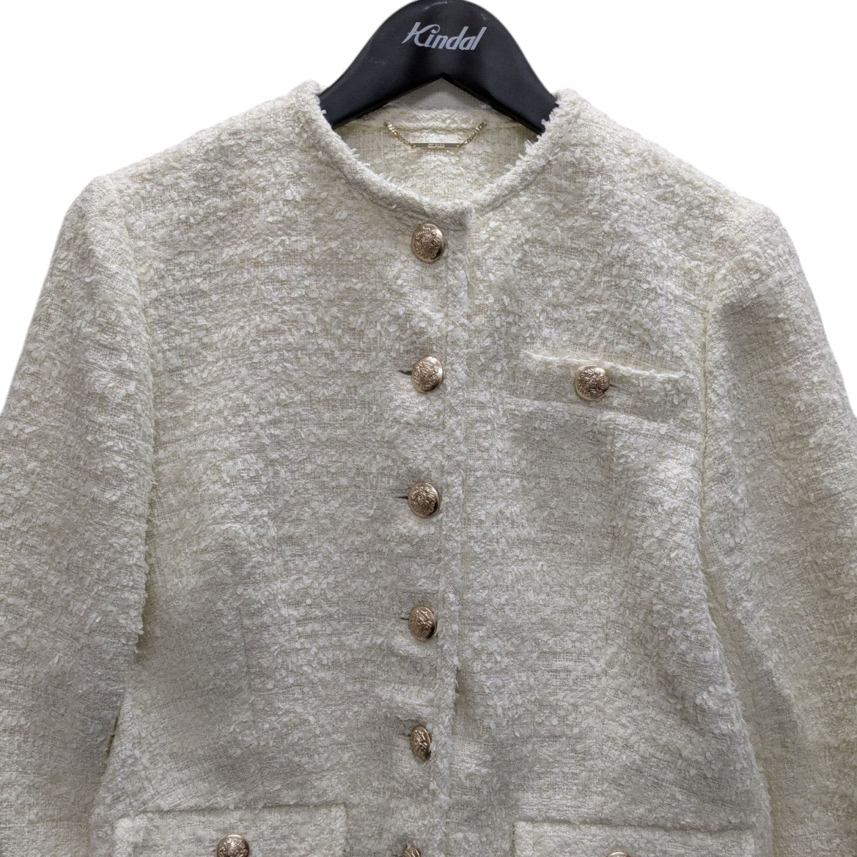 CELFORD(セルフォード) ファンシーツイードロングジャケット