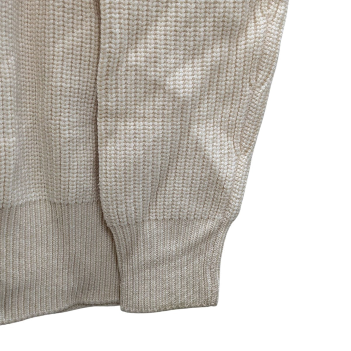 SLOANE スローン ベージュ タートルネックニット １サイズ SLOANE（スローン）の「【別注】SLOANE / シルク バイカラー