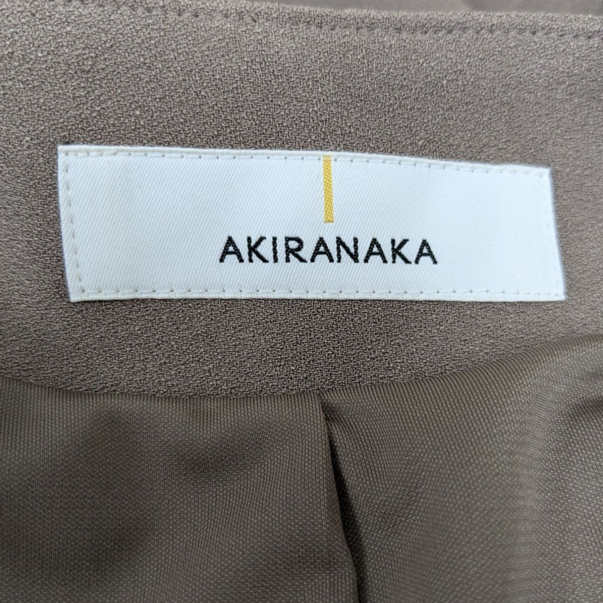 AKIRA NAKA 25SSVirva combinaison BE ノースリーブワンピース 古着・中古-5枚目のアイテム画像