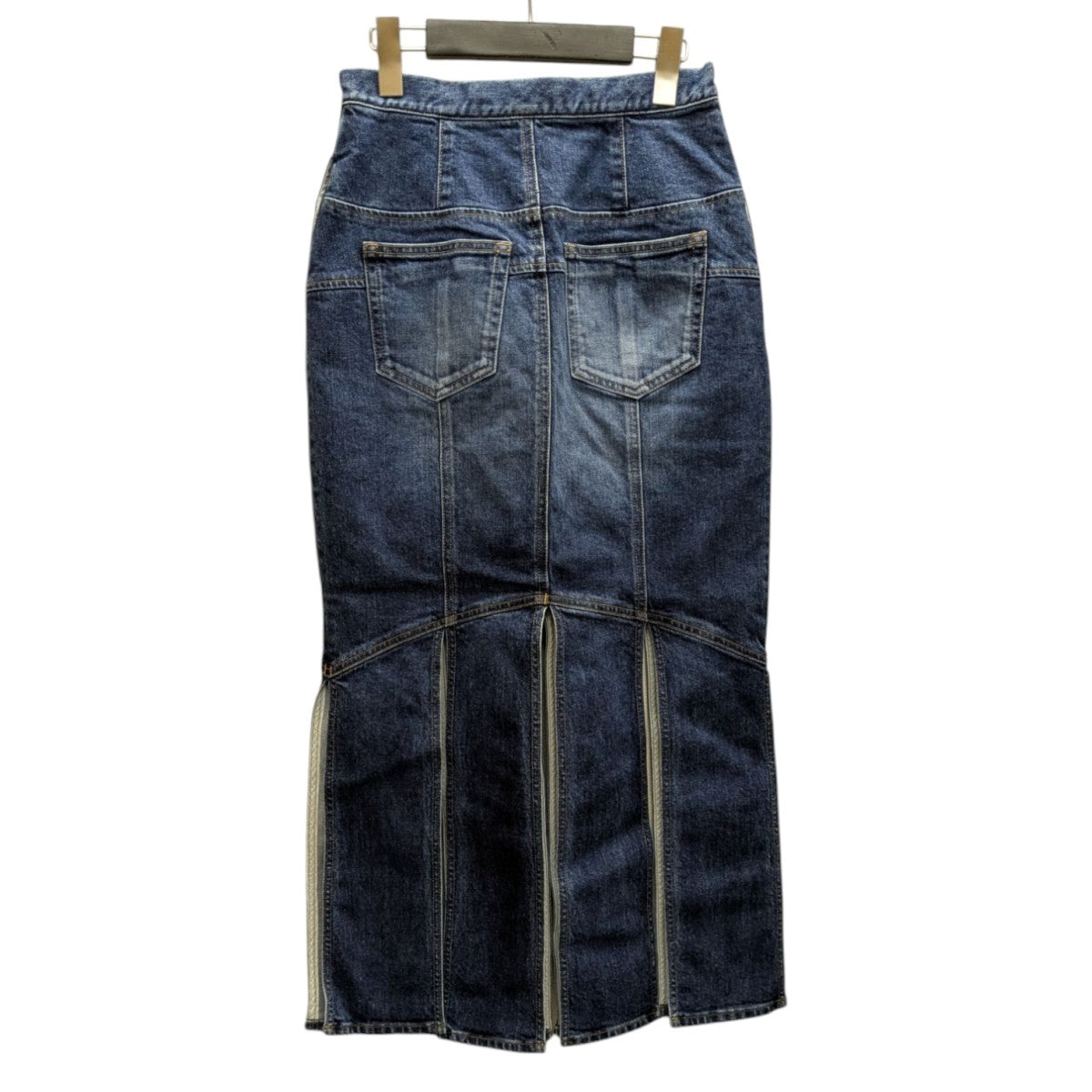 FETICO デニムスカート 【新品未使用、交渉可】 FETICO(フェティコ) WASHED SLIT DENIM SKIRT デニムスリット