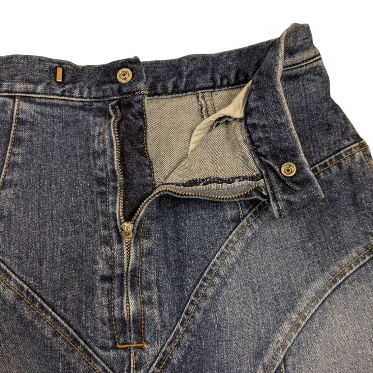 FETICO フェティコ デニムスカート 23SS fetico フェティコ23ss デニムスカートsize1 - メルカリ
