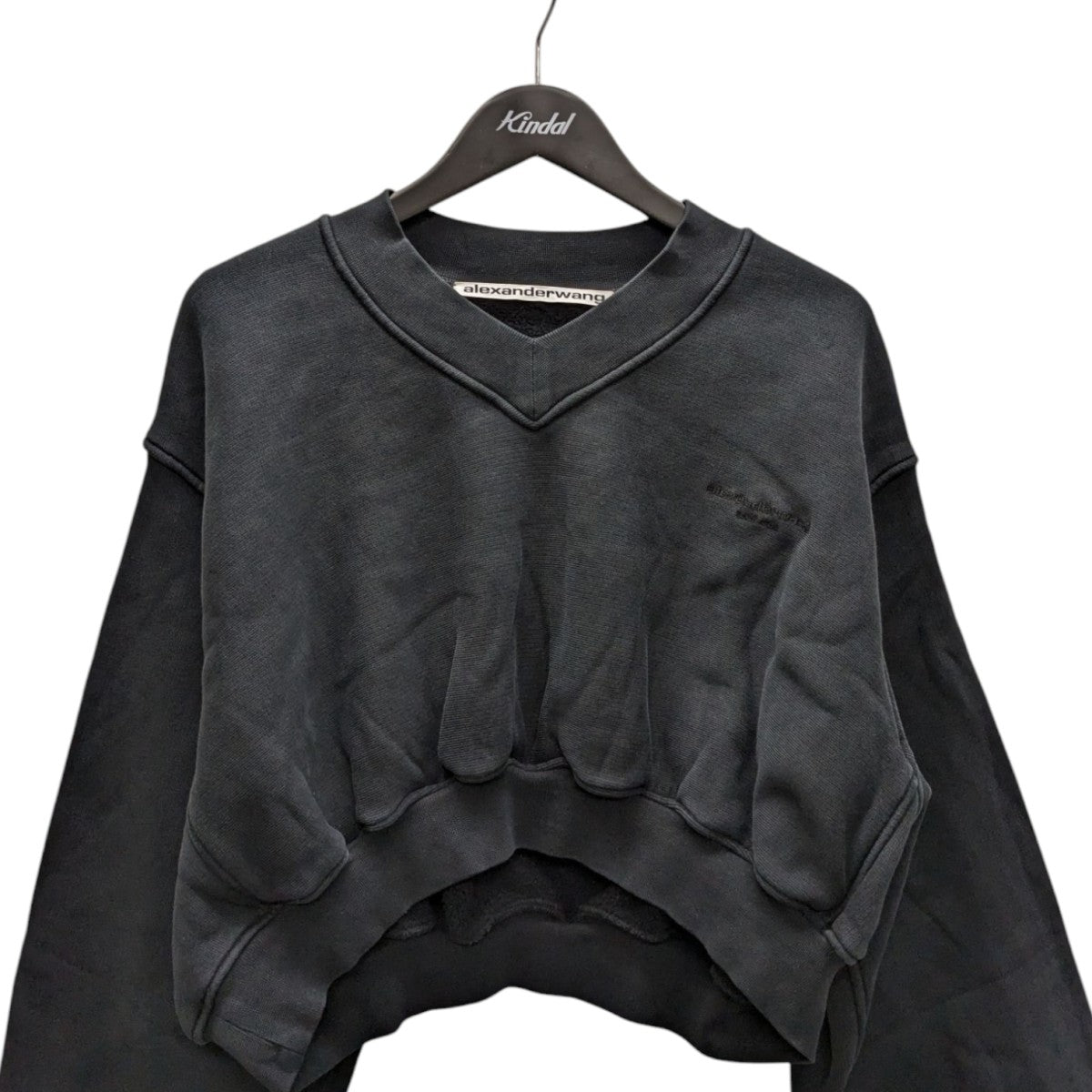 ALEXANDER WANG(アレキサンダーワン) ショート丈ロゴスウェット