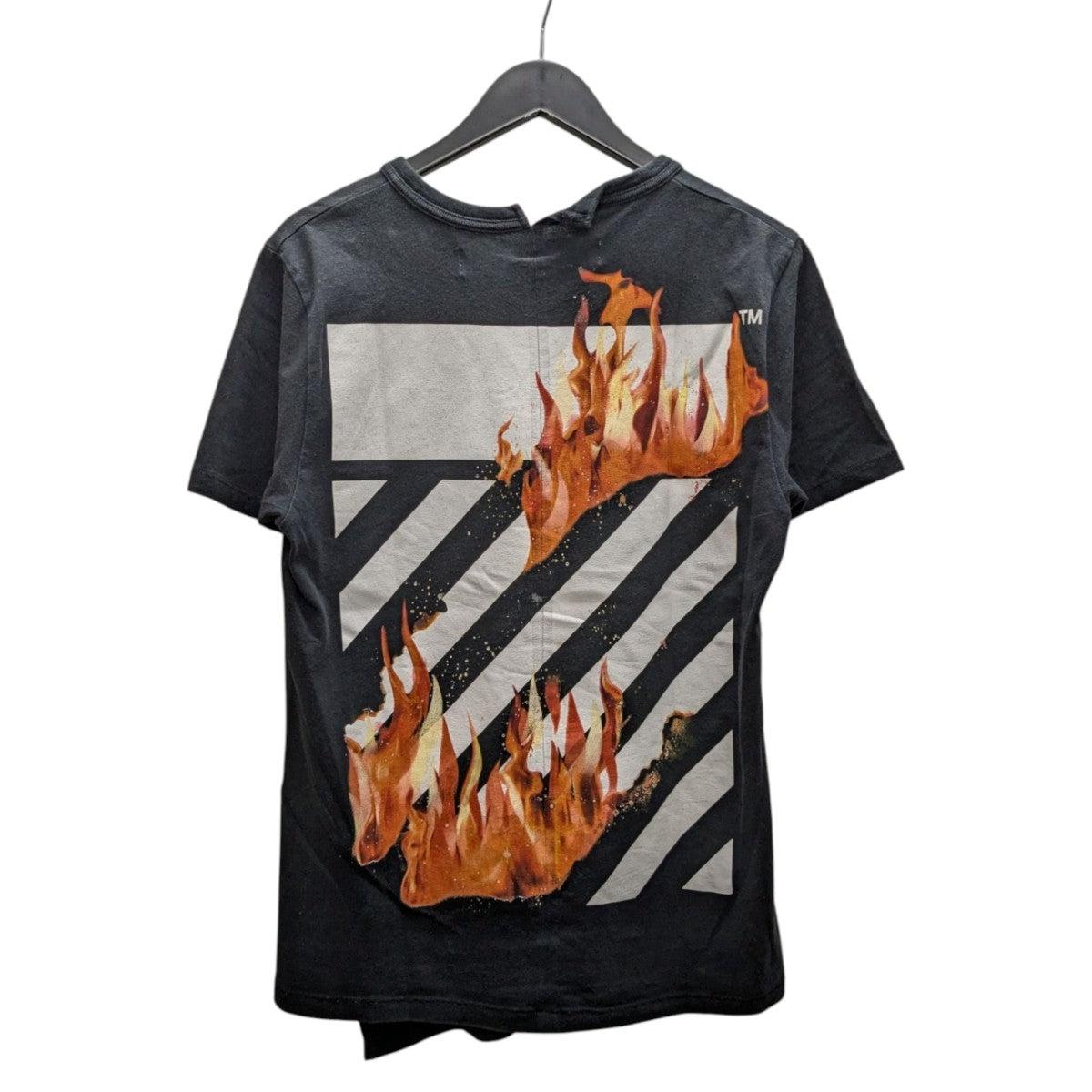 OFFWHITE プリントTシャツOMAA032S18185078 古着・中古-4枚目のアイテム画像