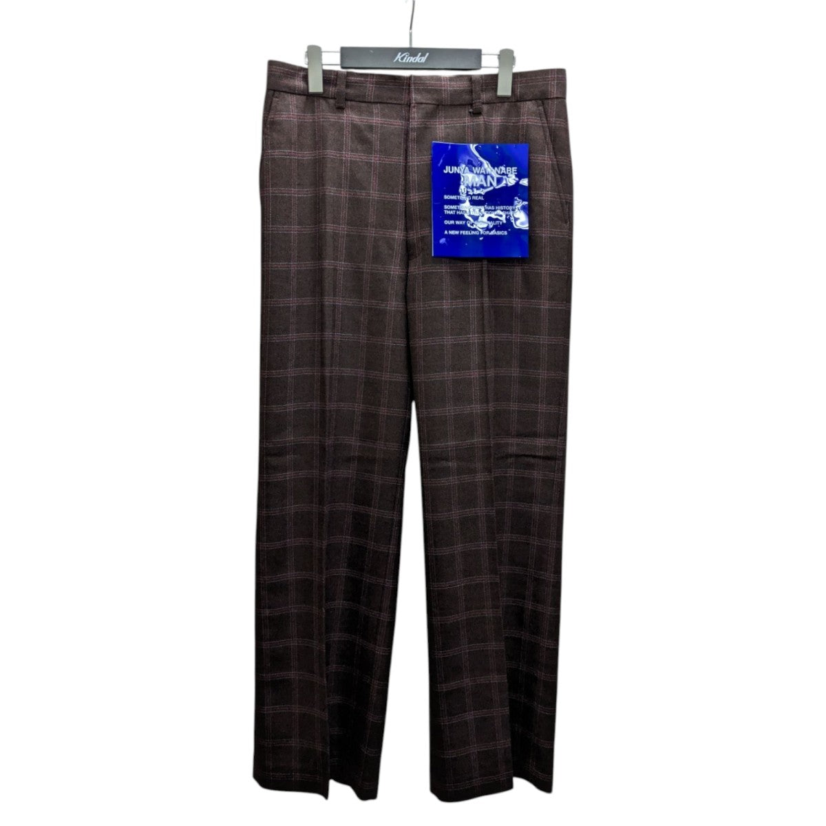 フミカウチダ　チェックパンツ レディース】TARTAN PLAID ADJUSTABLE BELTED PANTS