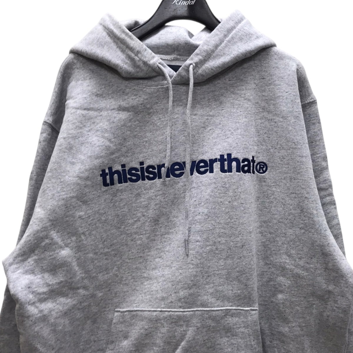 thisisneverthat グレー Mサイズ パーカー正規品 T-Logo LT Hoodie（パーカー）｜thisisneverthat（ディスイズ