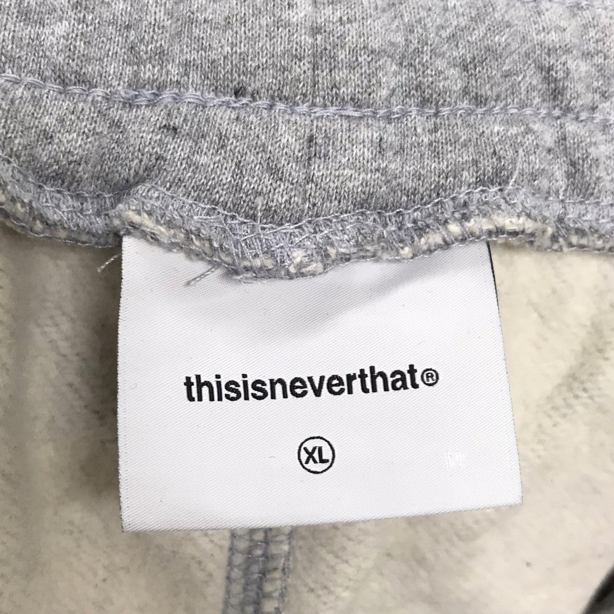 thisisneverthat ネバザ グレー スウェットパンツ Mサイズ thisisneverthat ネバザ グレー スウェットパンツ Mサイズ