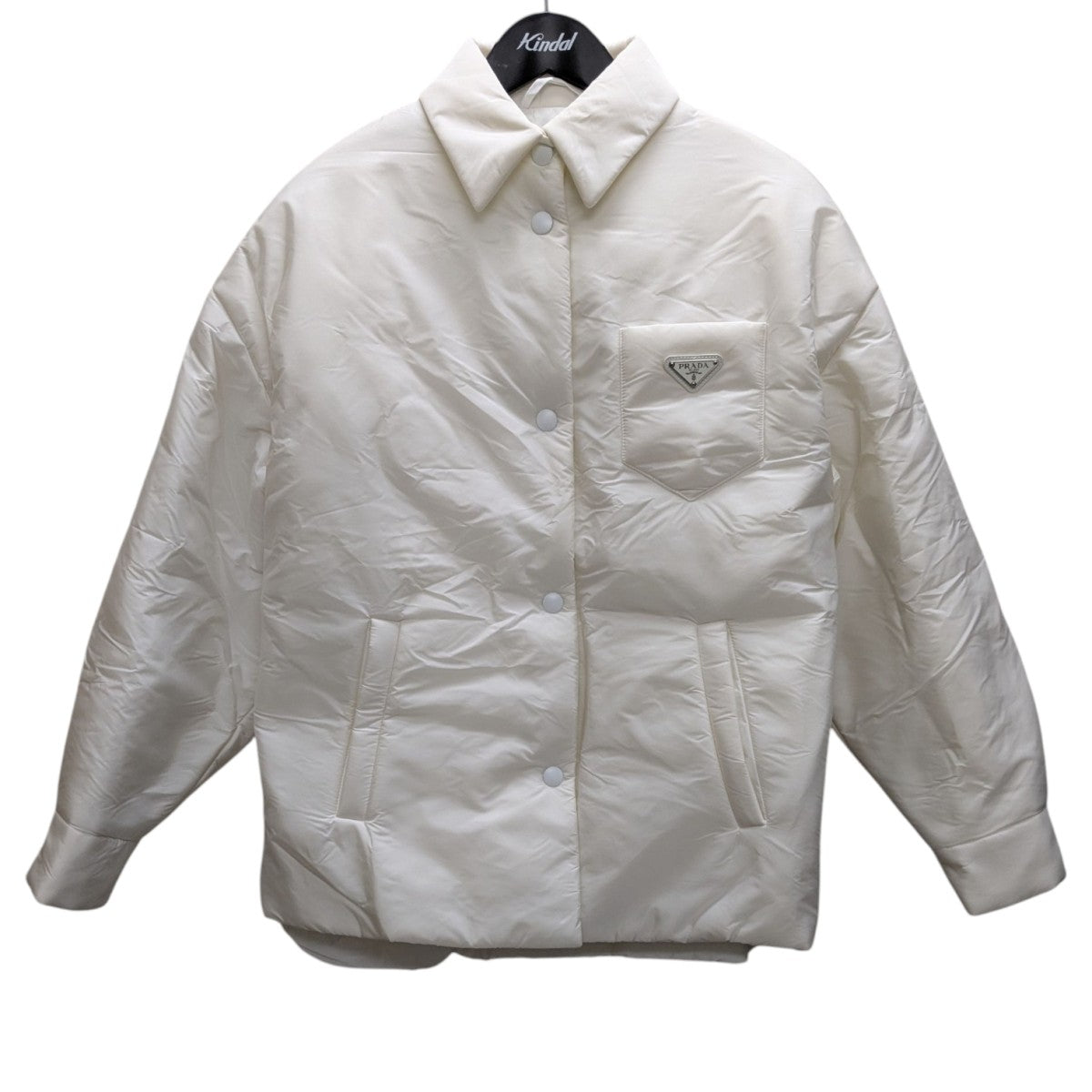 PRADA(プラダ) 三角プレートダウンジャケット29X042 29X042 ネイビー