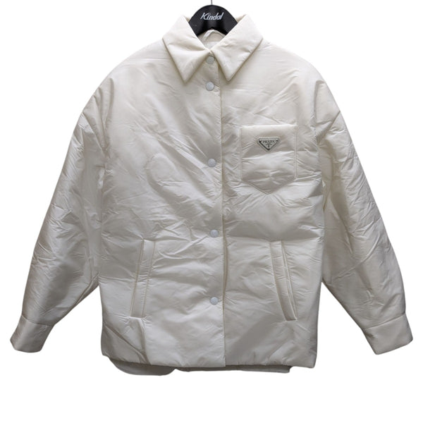 PRADA(プラダ) ライトRe Nylonパデッドジャケット 291968 ホワイト