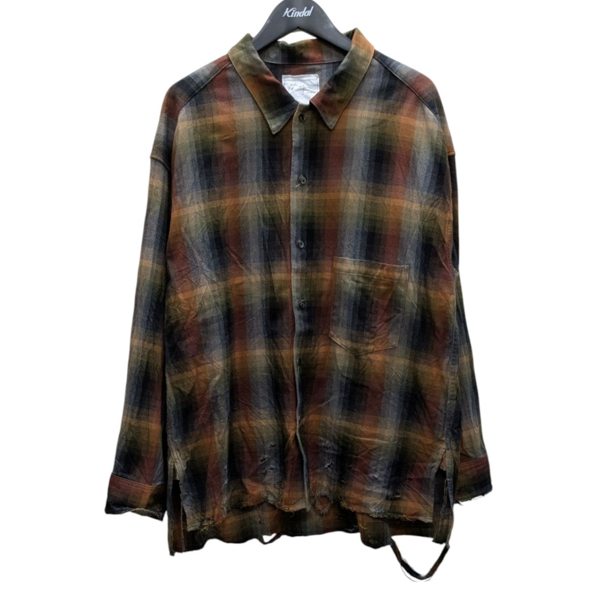ancellm yoke attic チェックシャツ 限定品