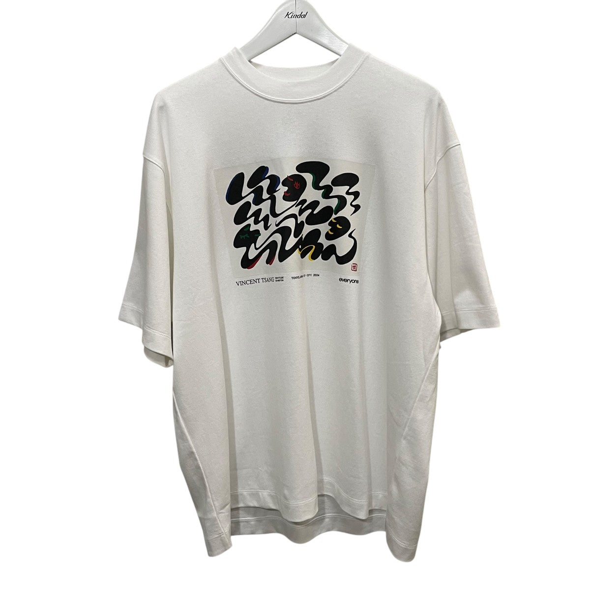 VINCENT TSANG GRATITUDE S S TEEプリントTシャツEV23-CS06