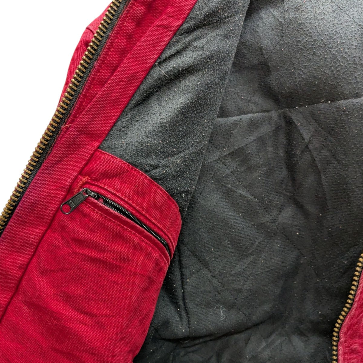 CarHartt(カーハート) 00sアクティブジャケット レッド サイズ M
