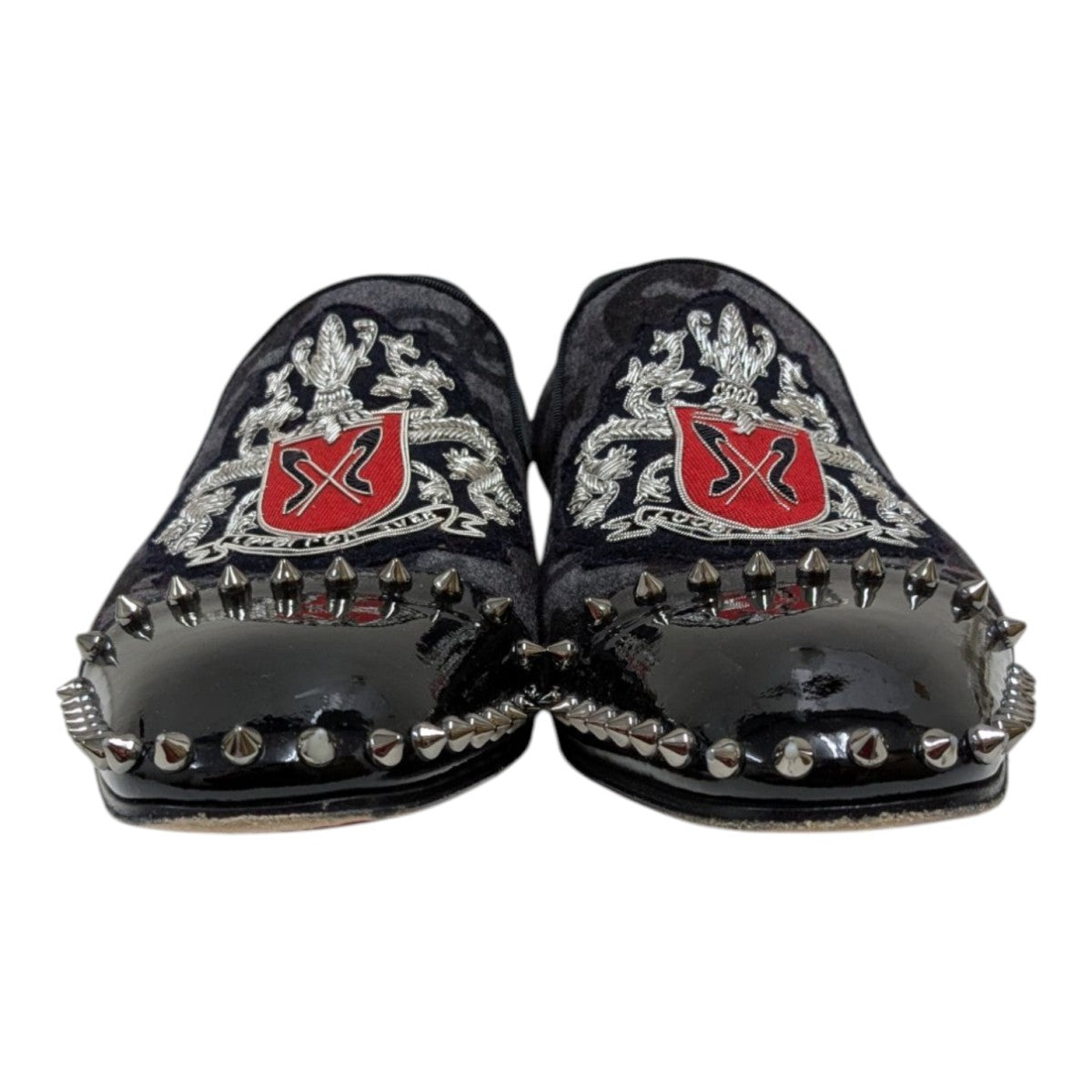 Christian Louboutin スタッズ ローファー