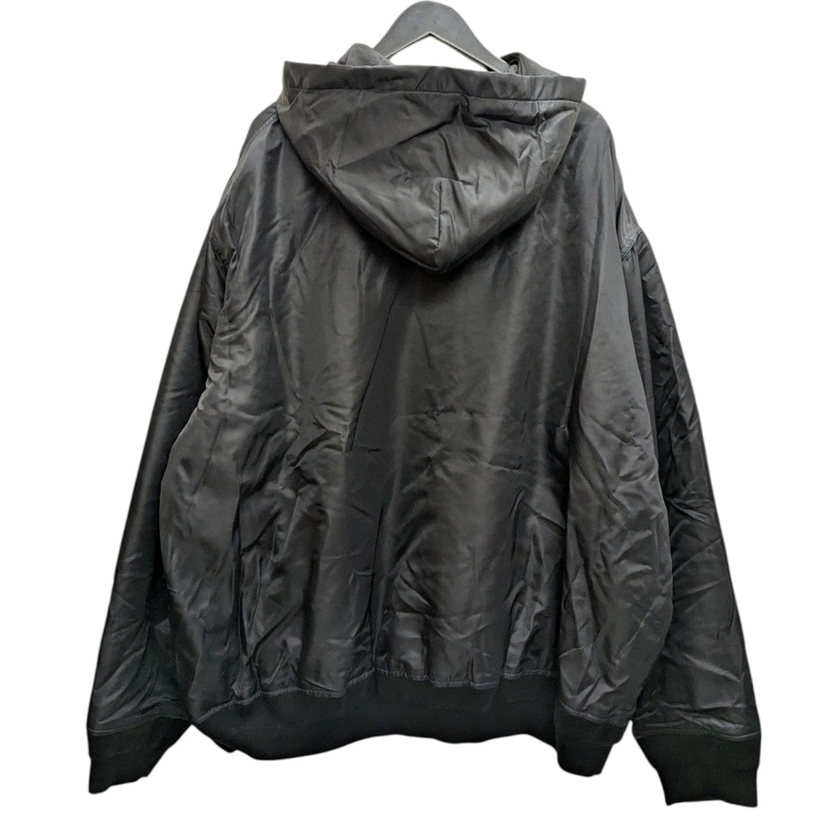 ロングジャケット 1996AW yohji yamamoto pour homme レザー切り替えロングジャケッ