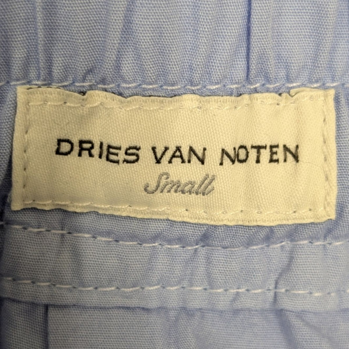 DRIES VAN NOTEN(ドリスヴァンノッテン) カーゴパンツ ブルー
