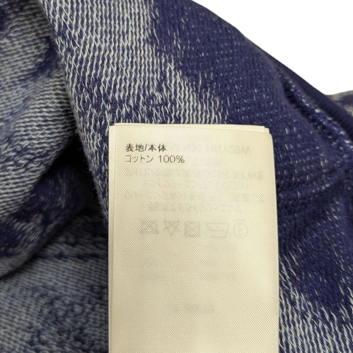 ルイヴィトン モノグラムバンダナショートスリーブ パーカー22AWサイズＬ超美品 LOUIS VUITTON(ルイヴィトン) 22AWモノグラム バンダナ ショート